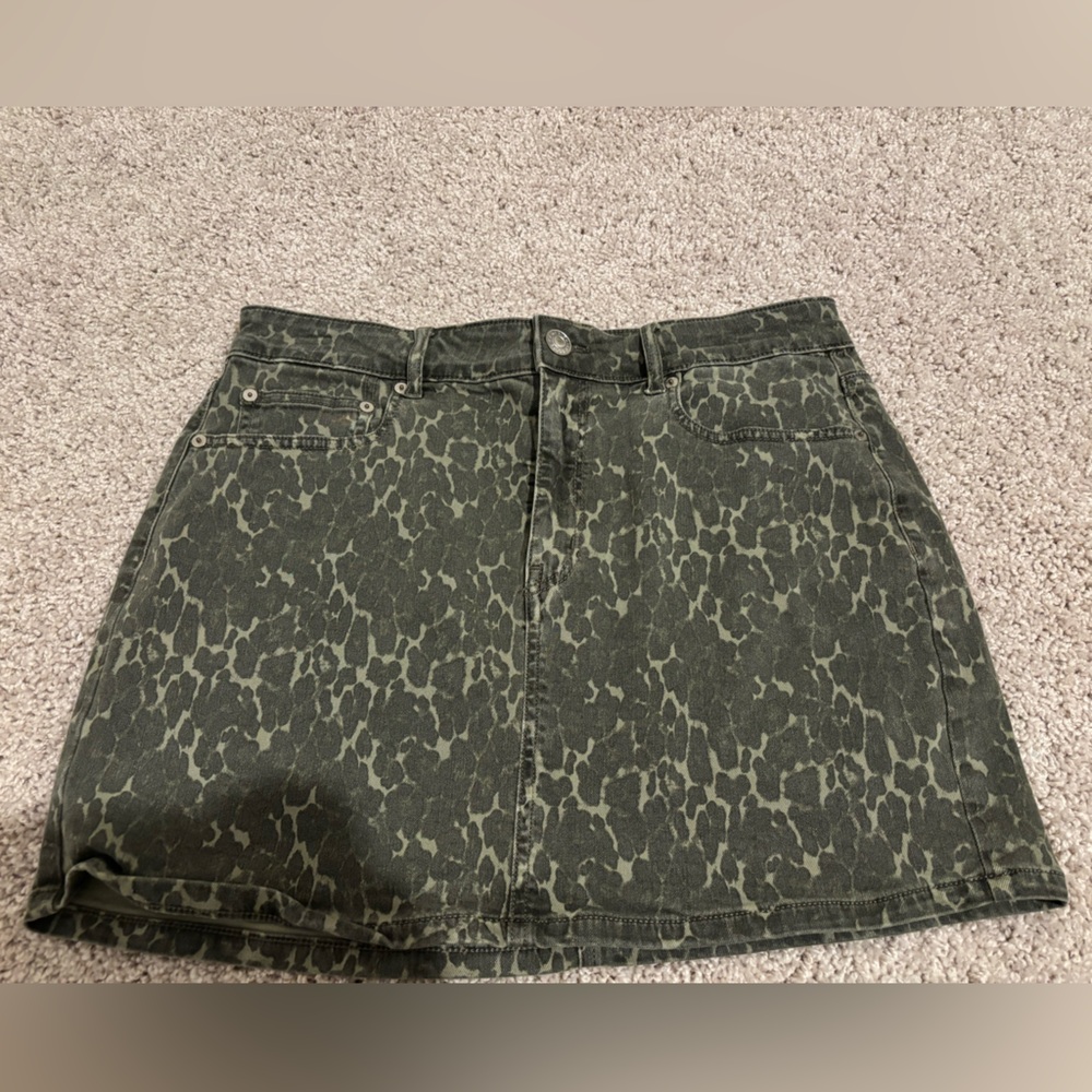 American Eagle Camouflage Skirt